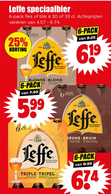 Aanbieding: Leffe speciaalbier