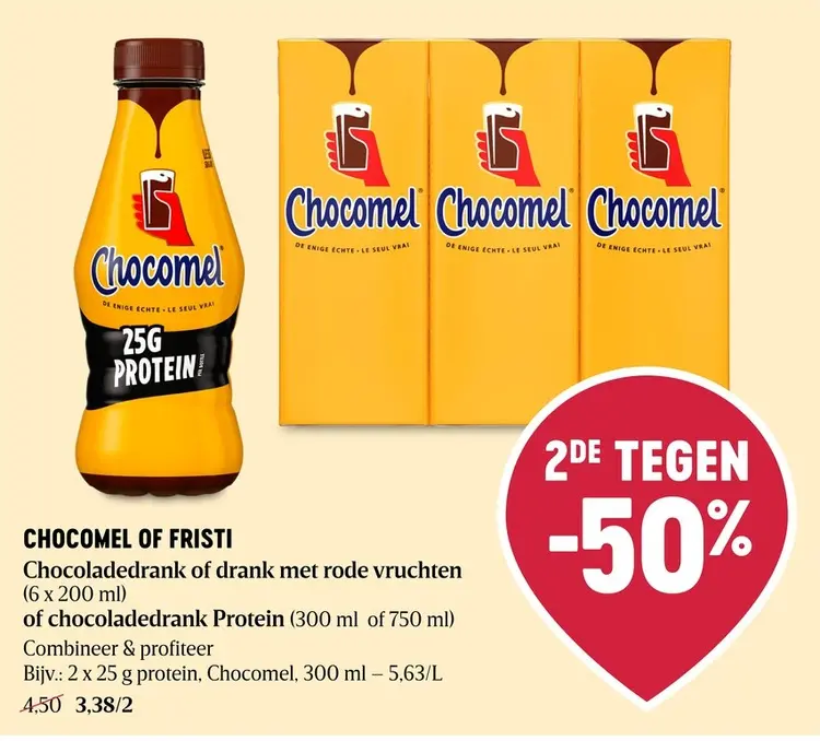 Promotie: Chocomel of Fristi