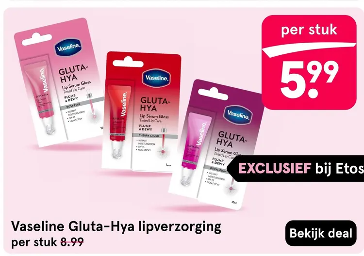 Aanbieding: Gluta-Hya lipverzorging