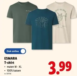 Promotie: T-shirt