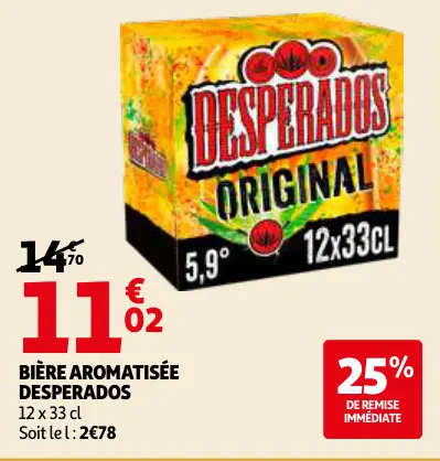 Offre: Bière aromatisée