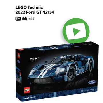 Aanbieding: LEGO Technic 2022 Ford GT 42154