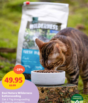 Aanbieding: Real Nature Wilderness kattenvoeding