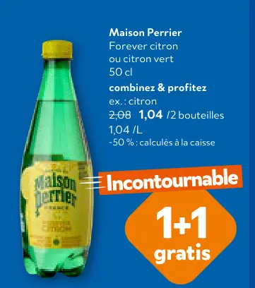 Offre: Forever citron ou citron vert