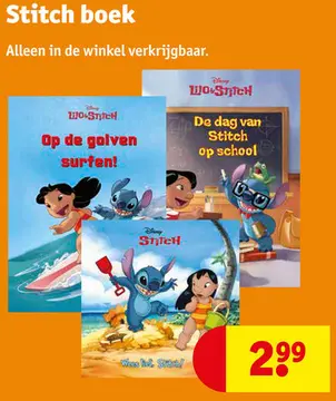 Aanbieding: Stitch boek