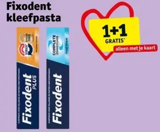 Promotie: Fixodent kleefpasta