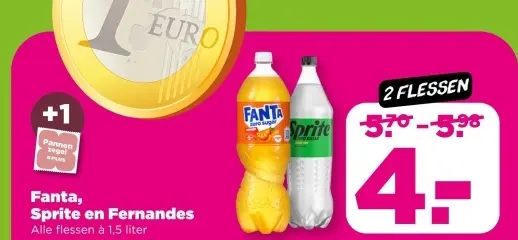 Aanbieding: Fanta, Sprite en Fernandes