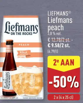 Promotie: Liefmans peach