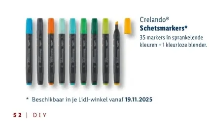 Promotie: Schetsmarkers