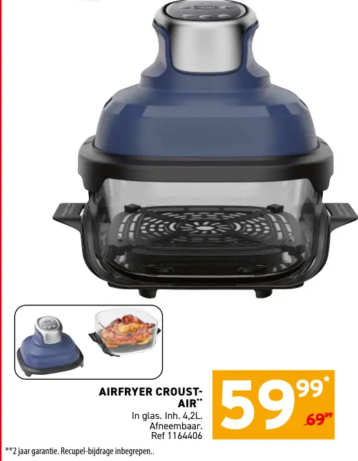Promotie: Airfryer Croust-Air