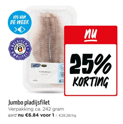 Promotie: Pladijsfilet