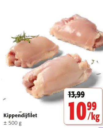 Promotie: Kippendijfilet