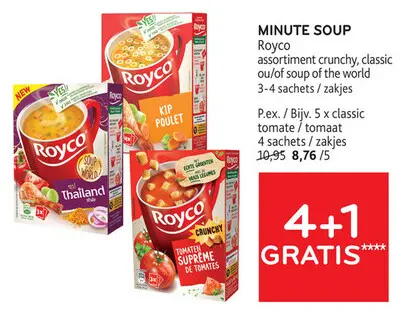 Offre: Minute soup