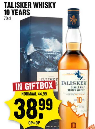Aanbieding: Whisky 10 years