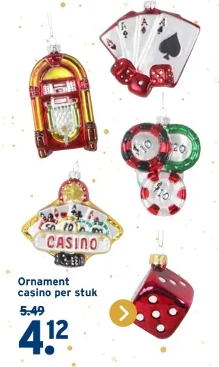 Aanbieding: Ornament casino