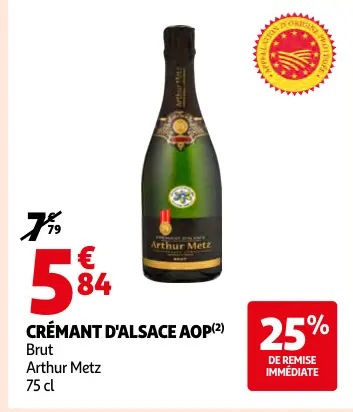 Promotie: Crémant d'alsace aop