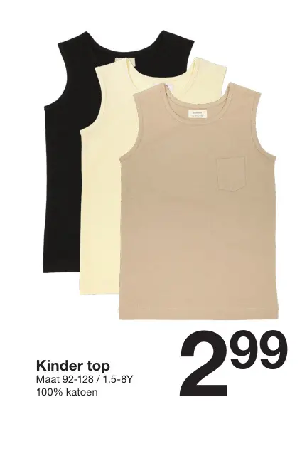 Promotie: Kinder top