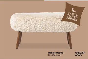 Aanbieding: Bankje Beatle