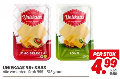 Aanbieding: Uniekaas 48+ kaas