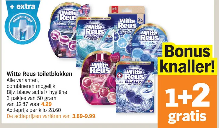 Aanbieding: Witte Reus toiletblokken