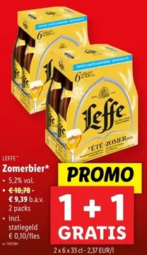 Aanbieding: LEFFE Zomerbier