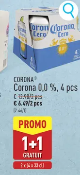Offre: CORONA Corona 0,0%