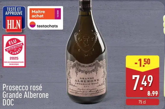 Offre: Prosecco rosé Grande Alberone DOC