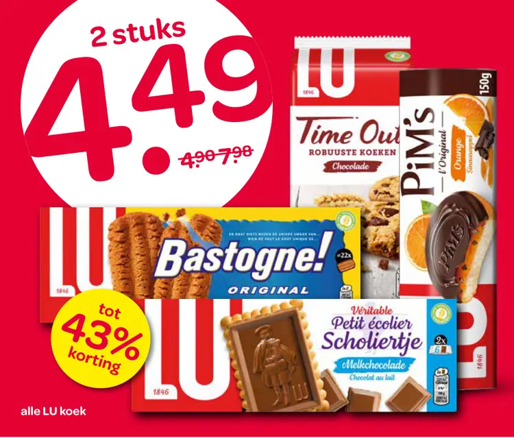 Aanbieding: LU koek