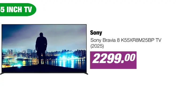 Aanbieding: Sony Bravia 8 K55XR8M25BP TV (2025)