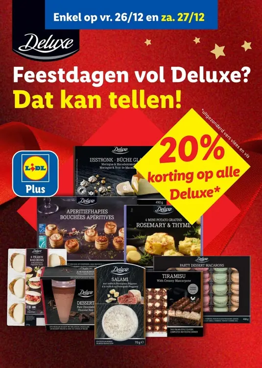 Promotie: Deluxe producten