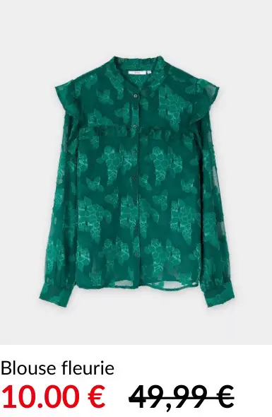 Offre: Blouse fleurie