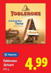 Aanbieding: Toblerone ijstaart