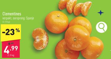 Aanbieding: Clementines