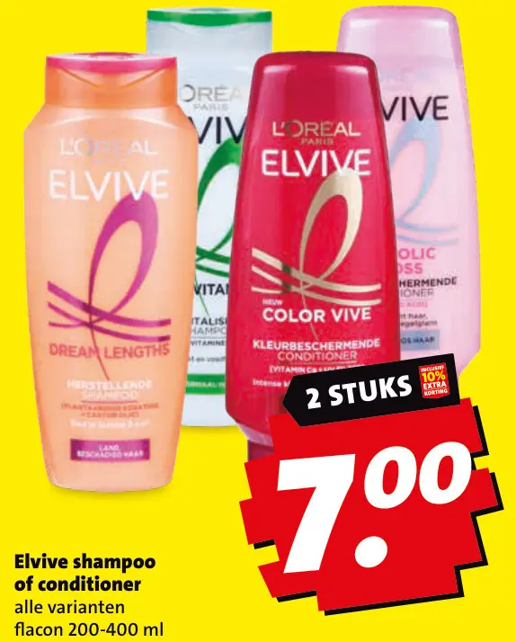 Aanbieding: Shampoo of conditioner