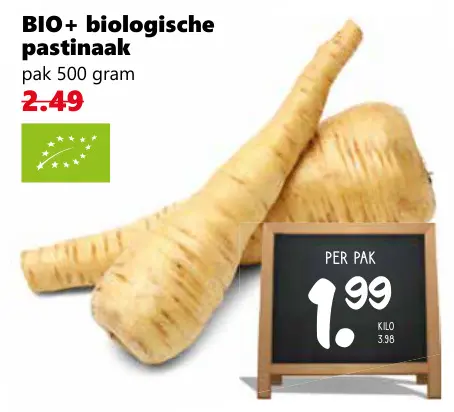 Aanbieding: Biologische pastinaak
