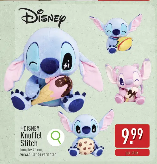 Promotie: Knuffel Stitch