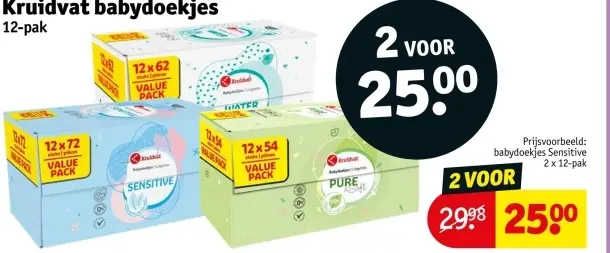 Aanbieding: babydoekjes