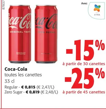 Offre: Coca-Cola