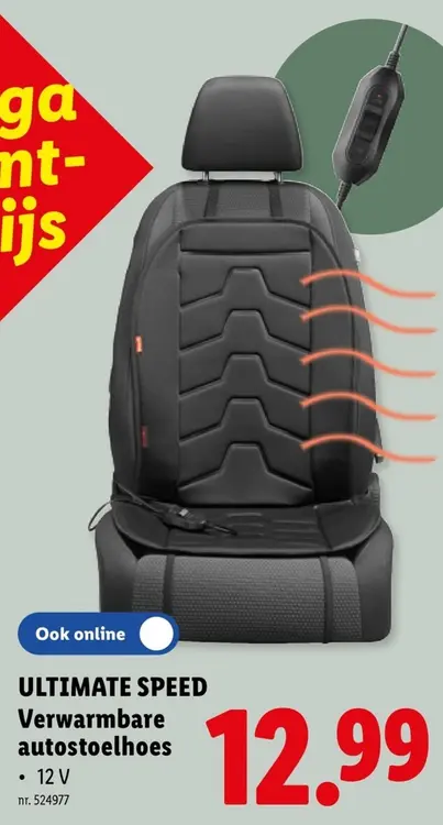 Promotie: Verwarmbare autostoelhoes