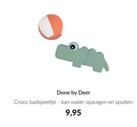 Aanbieding: Croco badspeeltje