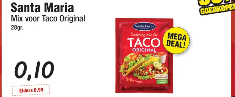 Aanbieding: Mix voor Taco Original