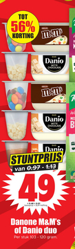 Aanbieding: Danone M&M'S of Danio duo