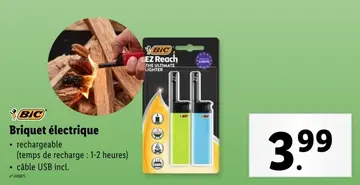 Offre: Briquet électrique
