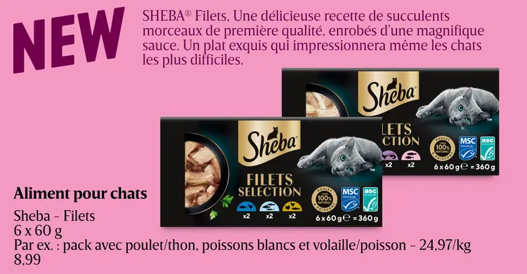 Offre: Aliment pour chats