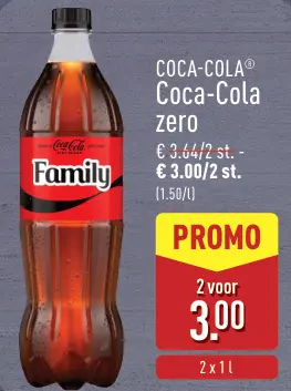 Aanbieding: Coca-Cola zero