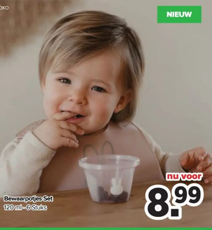 Promotie: Bewaarpotjes Set