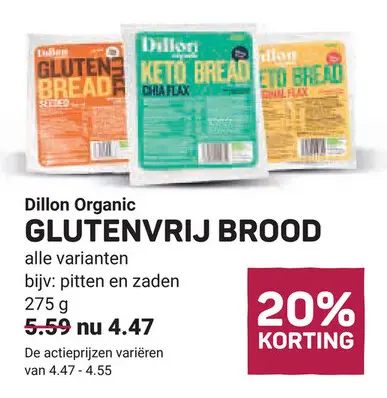 Aanbieding: Glutenvrij brood