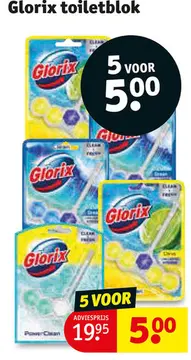 Aanbieding: Glorix toiletblok