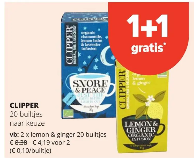 Aanbieding: Clipper