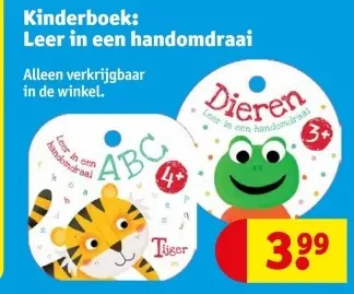Promotie: Kinderboek: Leer in een handomdraai